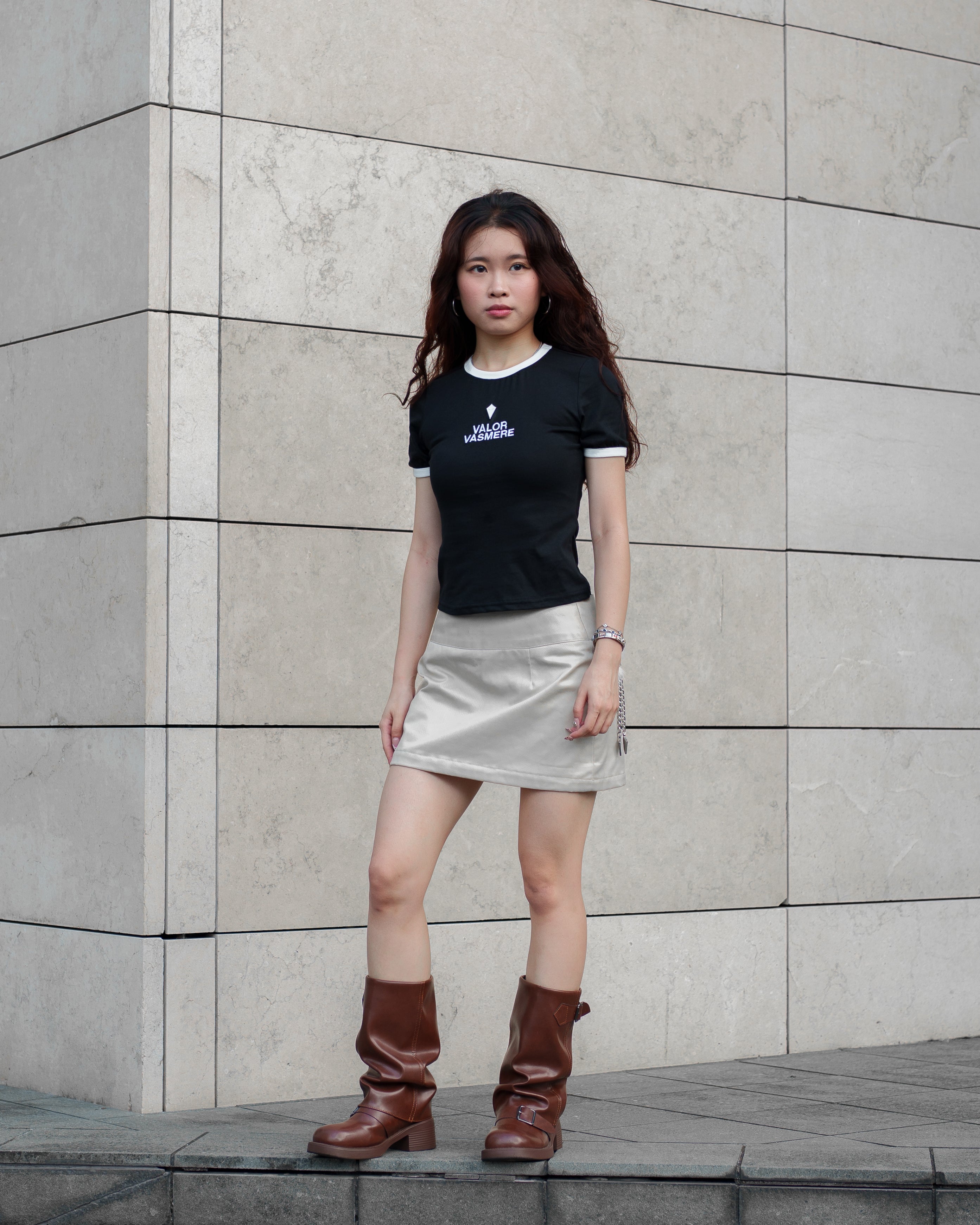 'Spread Thin' SLIM FIT TEE - VALOR VASMERE