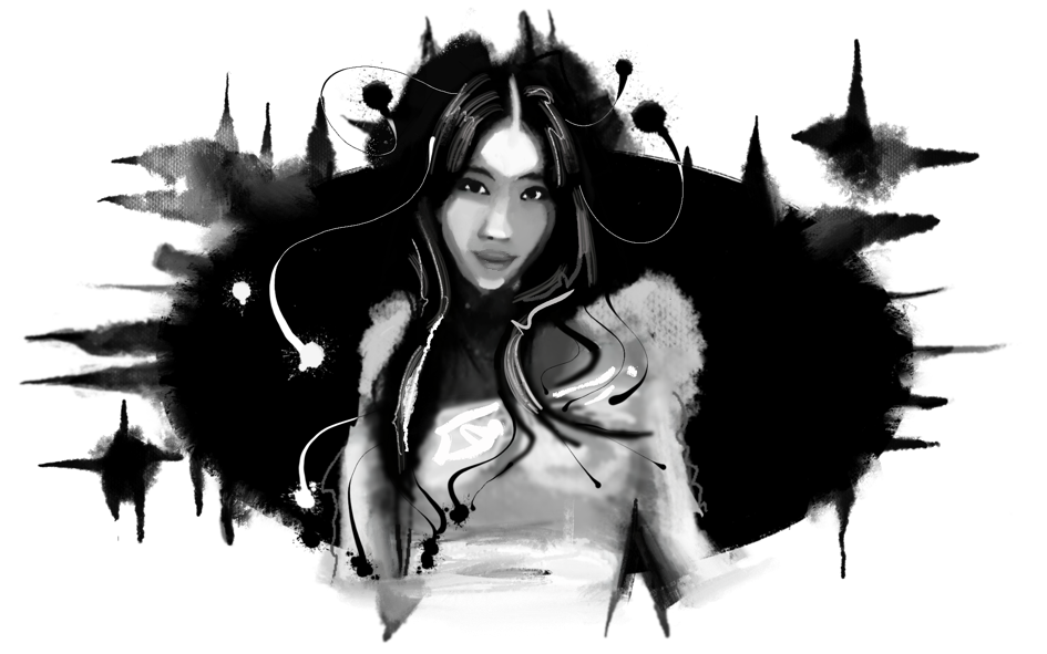 INK X (CUSTOM INKBLOT TEE)