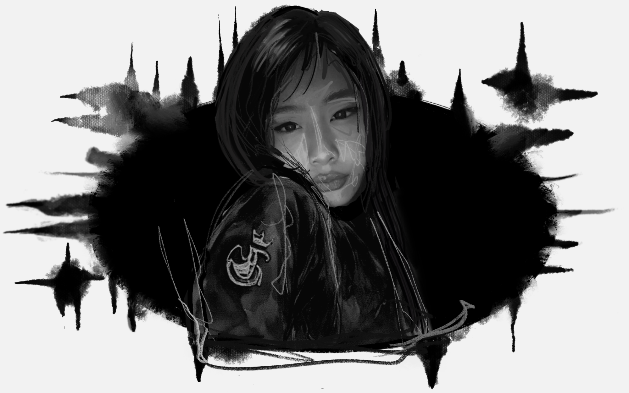 INK X (CUSTOM INKBLOT TEE)